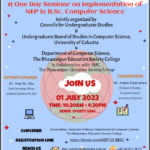 A ONE DAY SEMINAR ON IMPLEMENTATION OF NEP IN BSC COMPUTER SCIENCE