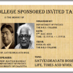 Satyendranath Bose Life, Times and Work