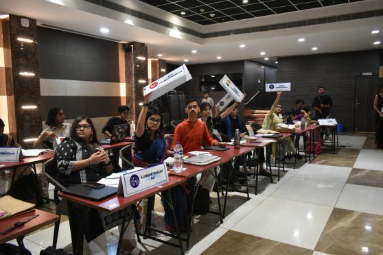 The Telegraph-Edugraph online coverage of the Bhawanipur Education Society College's Model United Nations Conference held from 4th-7th April, 2024.