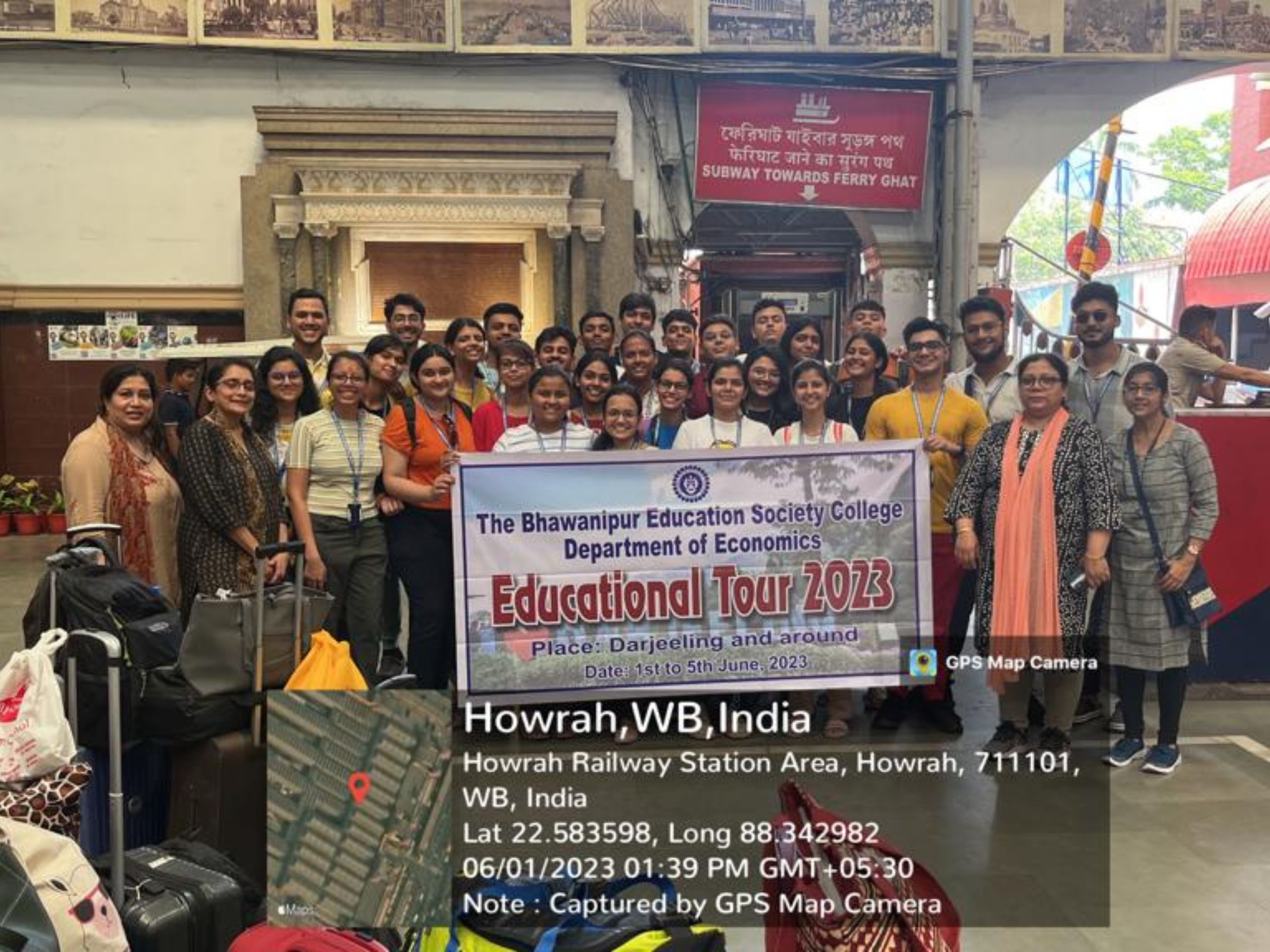 Educational tour to Darjeeling - Economics department