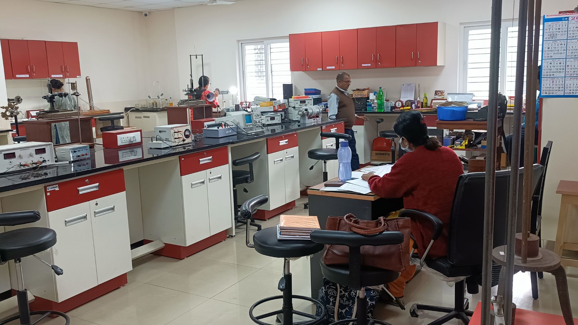 Physics department Laboratory images