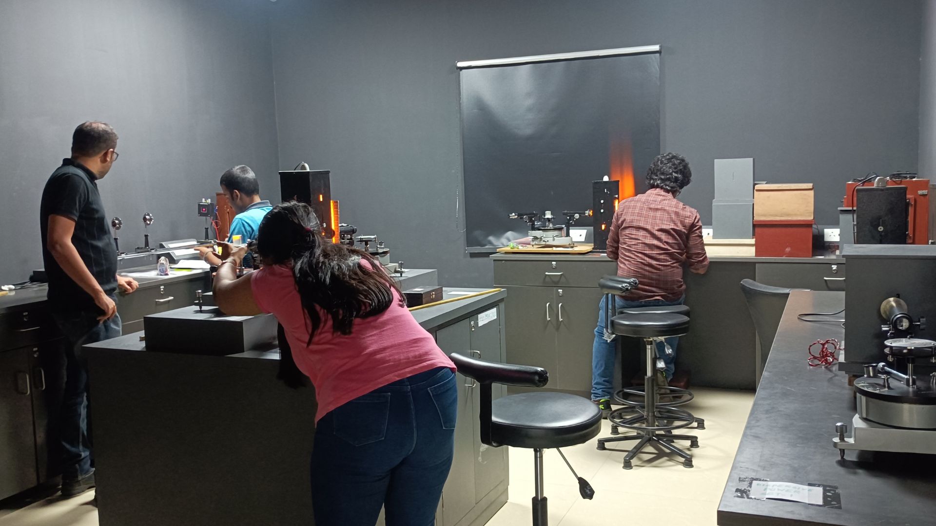 Physics department Laboratory images