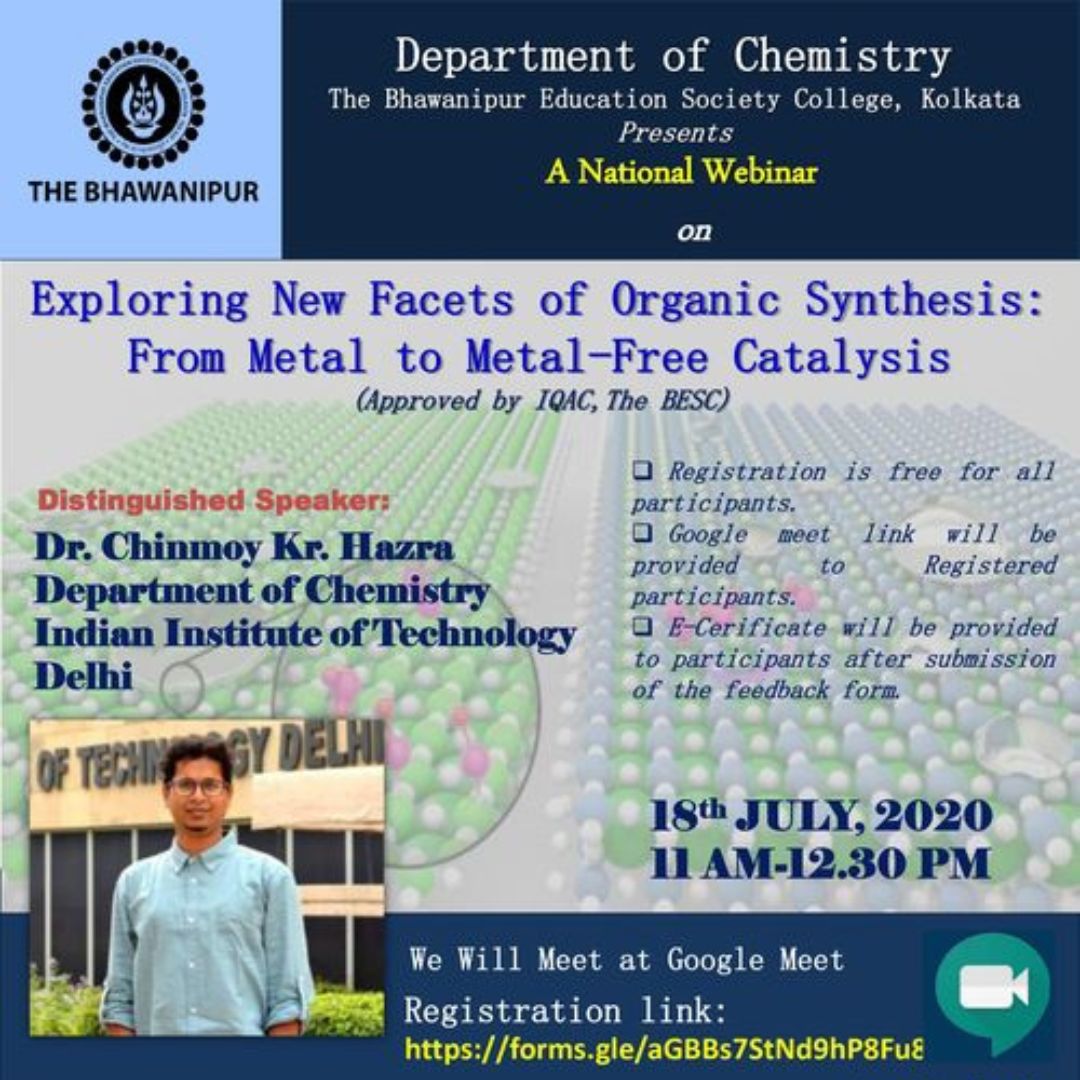 Exploring New Facets of Organic Synthesis: From Metal to Metal-Free Catalysis