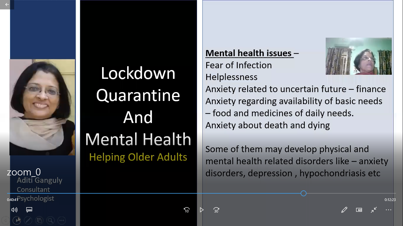 Lockdown, quarantine, and mental health