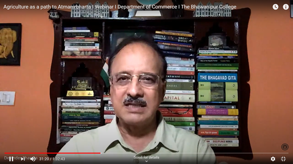 AGRICULTURE AS A PATH TO ATMANIRBHARTA