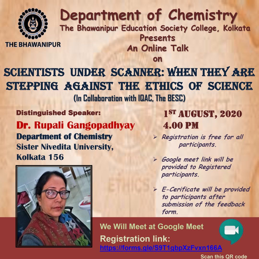 Scientists are under Scanner: When they are Stepping Against the Ethics of Science