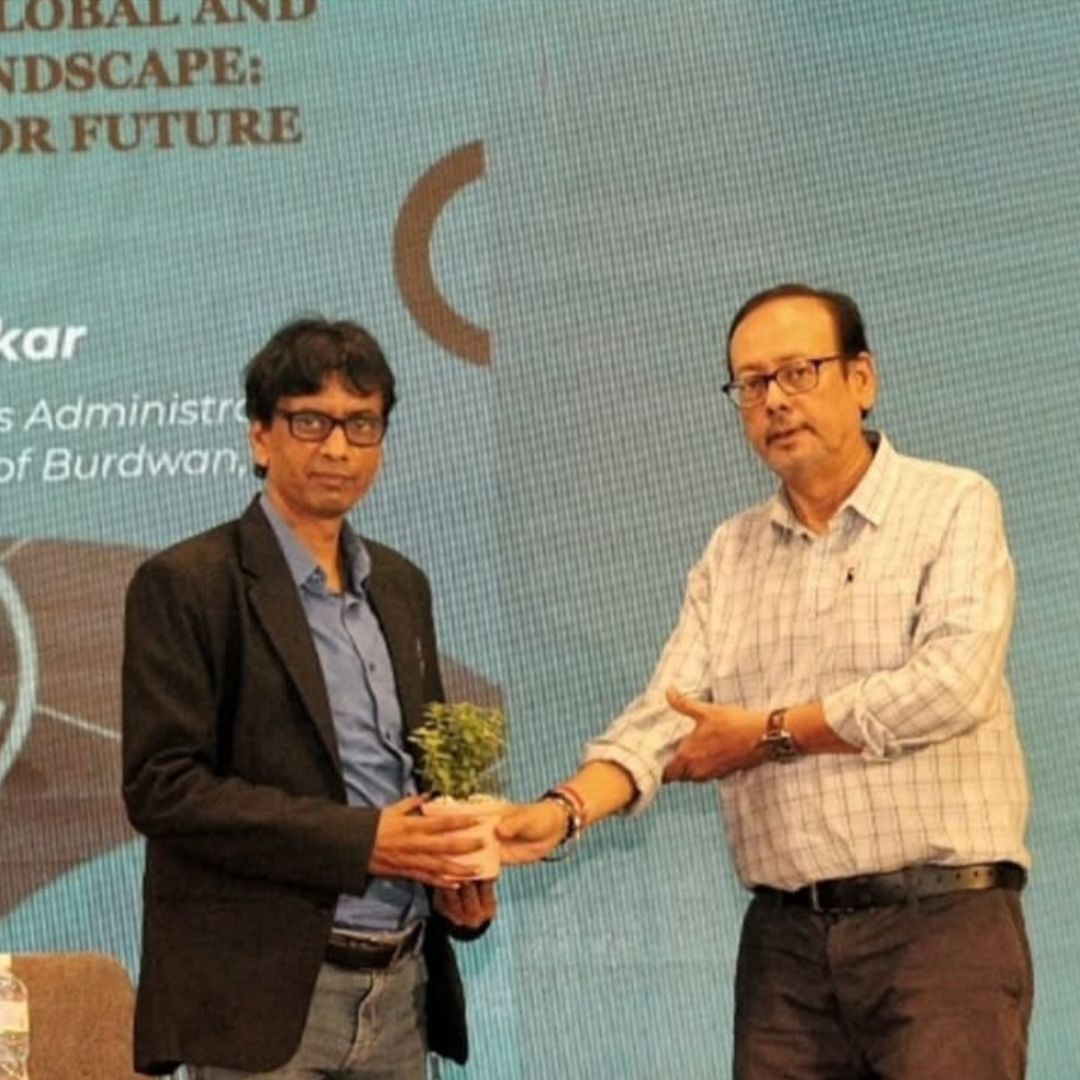Report on Corporate Talk Series on “Global and Indian Economic Landscape: An Essential Perspective for Future Managers.”