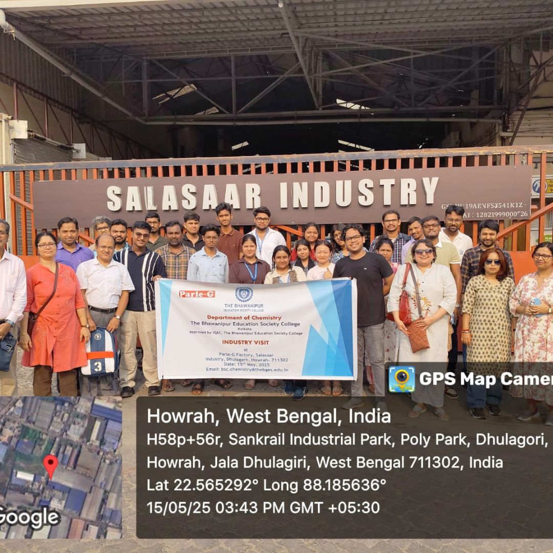 Report on One-Day Industrial Visit to Parle, Salasaar Industries, Dhulagarh, Howrah