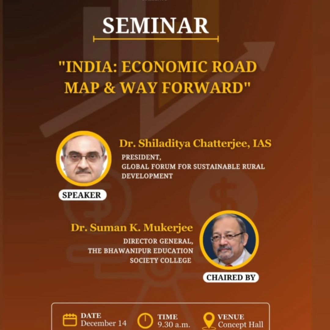 Report on Seminar: India – Economic Roadmap and Way Forward