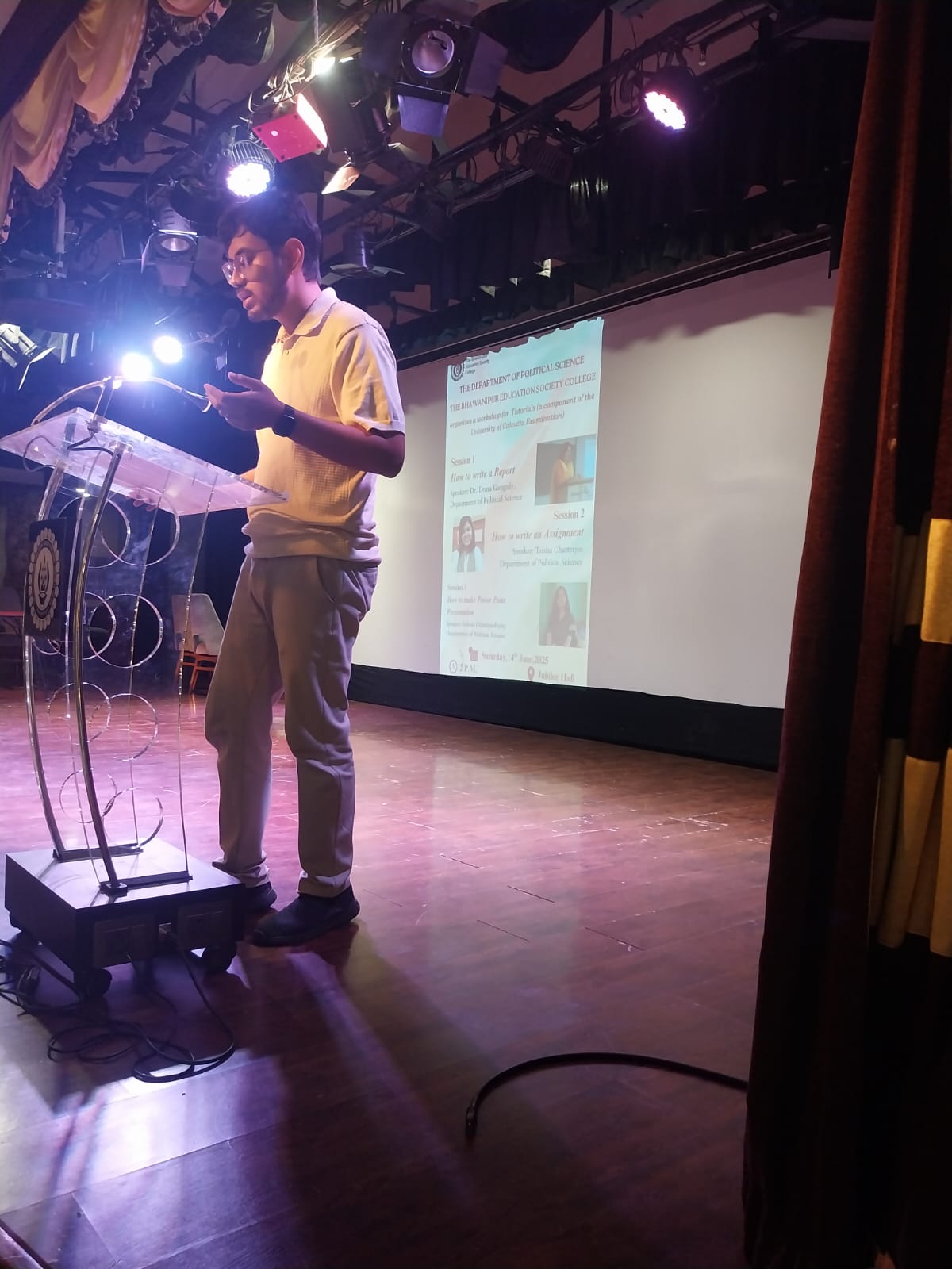 Tutorial Workshop – The Bhawanipur