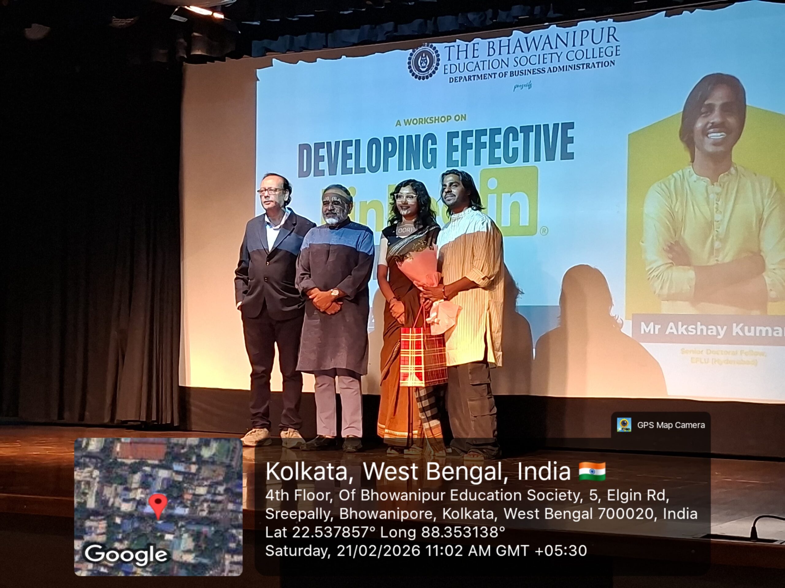 Workshop on Developing Effective LinkedIn Profiles – The Bhawanipur