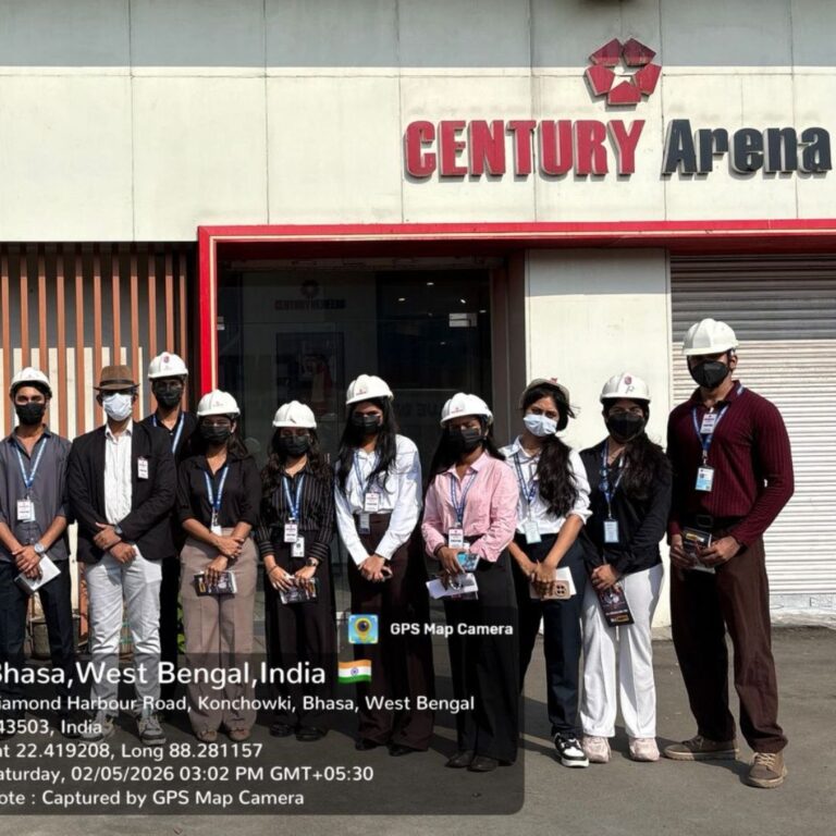 Industrial Visit to Century Ply Industries