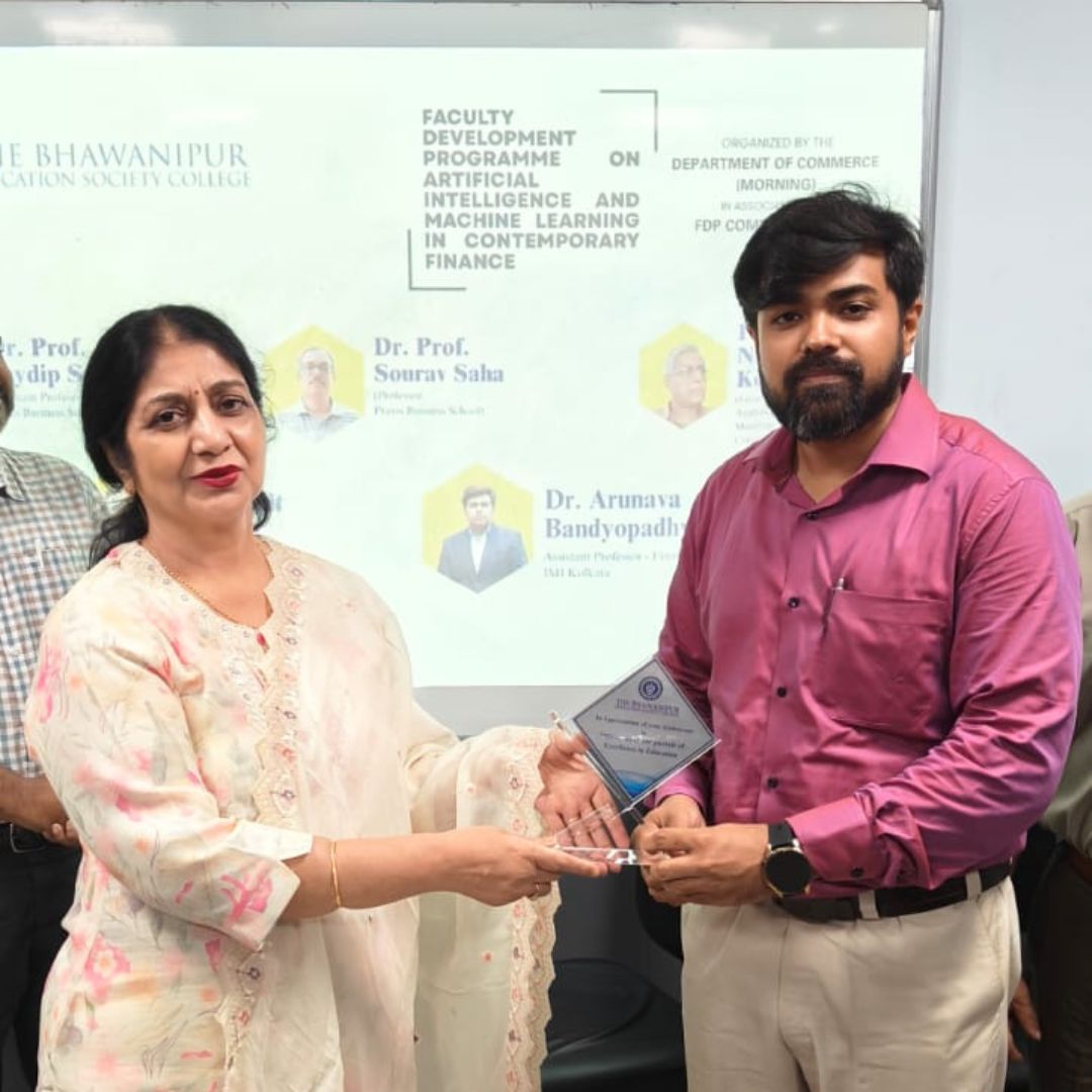 Faculty Development Programme: Artificial Intelligence and Machine Learning in Contemporary Finance