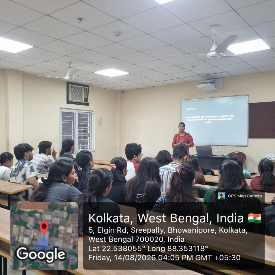 Special Lecture on “HRM in today’s context with special emphasis on the role of AI in recruitment and selection